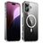 Valenta Trend Transparent iPhone 16 MagSafe Hardcase Backcover - Transparent