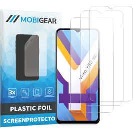 Mobigear Vivo Y52 Displayschutz Schutzfolie - Hüllenfreundlich (3er Pack)