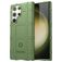 Mobigear Rugged Shield Samsung Galaxy S24 Ultra Hülle Flexibles TPU Backcover Stoßfest - Grün
