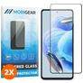 Mobigear Premium Xiaomi Redmi Note 12 Pro 5G Panzerglas Gehärtetes Glas Displayschutz - Hüllenfreundlich - Schwarz (2er Pack)