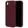 Mobiparts iPhone 16e Silikon Hülle Backcover - Plum Red