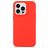 Mobigear Colors iPhone 14 Pro Max Hülle Flexibles TPU Backcover - Rot