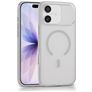 Mobigear Shockproof Grip iPhone 17 MagSafe Hülle Hardcase Backcover - Weiß