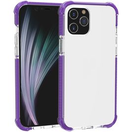 Mobigear Full Bumper iPhone 12 Pro Max Hülle Hardcase Backcover Stoßfest - Lila