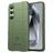 Mobigear Rugged Shield Samsung Galaxy S24 FE Hülle Flexibles TPU Backcover Stoßfest - Grün