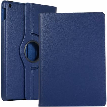 Mobigear DuoStand iPad 9 (2021) Hülle Drehbare Klapphülle - Blau