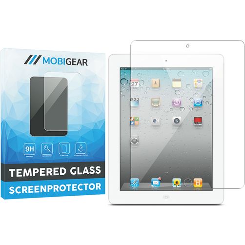 Mobigear iPad 3 (2012) Panzerglas Gehärtetes Glas Displayschutz - Hüllenfreundlich