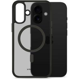 Mobilize Hybrid Pro iPhone 16 MagSafe Hülle Hardcase Backcover Stoßfest - Schwarz