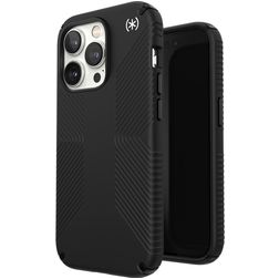 Speck Presidio2 Grip iPhone 14 Pro Hülle Hardcase Backcover Stoßfest - Schwarz