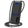 Mobigear Lanyard Card Samsung Galaxy A57 Silikon Handykette mit Kartenhalter - Schwarz