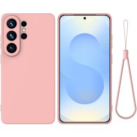 Mobigear Rubber Touch Samsung Galaxy S26 Ultra Silikon Hülle Backcover - Pink