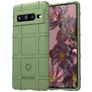 Mobigear Rugged Shield Google Pixel 7 Pro Hülle Flexibles TPU Backcover Stoßfest - Grün