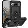 Mobigear Armor Ring Google Pixel 9 Pro XL Hülle Hardcase Backcover Stoßfest mit Ringhalter - Schwarz