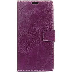 Mobigear Basic Huawei P30 Lite Hülle Klapphülle Geldbörse - Lila