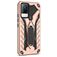 Mobigear Armor Stand Vivo V21 Hülle Hardcase Backcover Stoßfest mit Ständer - Roségold