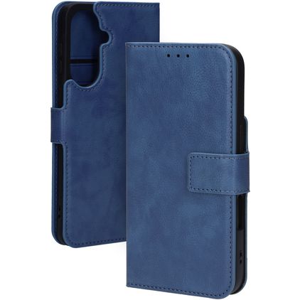 Mobiparts Classic Wallet Samsung Galaxy A57 MagSafe Hülle Klapphülle - Steel Blue
