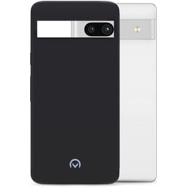 Mobilize Rubber Gelly Google Pixel 7a Hülle Flexibles TPU Backcover - Matt Black