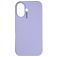 Nudient Base iPhone 16 Silikon Backcover - Soft Purple