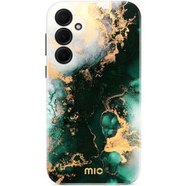 MIO Samsung Galaxy A35 MagSafe Hülle Hardcase Backcover - Green Marble