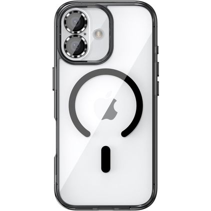 Valenta Trend iPhone 17 MagSafe Hülle Hardcase Backcover - Schwarz