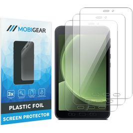 Mobigear Samsung Galaxy Tab Active5 Displayschutz Schutzfolie - Hüllenfreundlich (3er Pack)