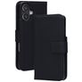 Mobiparts Wallet iPhone 17 Hülle Echtes Leder Klapphülle Geldbörse - Schwarz