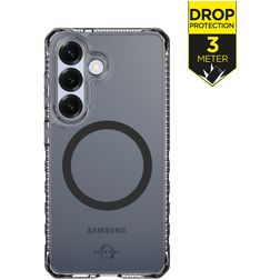 ITSKINS Level 2 HybridMagClear R Samsung Galaxy S26 MagSafe Hülle Hardcase Backcover Stoßfest - Smoke