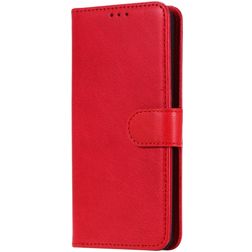 Mobigear Premium Samsung Galaxy S20 Hülle Klapphülle Geldbörse - Rot