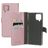 Mobiparts Saffiano Wallet Samsung Galaxy A42 Hülle Klapphülle Geldbörse - Pink