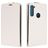 Mobigear Motorola One Fusion Plus Hülle Flipcase - Weiß