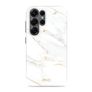 MIO Samsung Galaxy S25 Ultra MagSafe Hülle Hardcase Backcover - White Marble