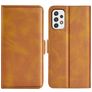 Mobigear Slim Magnet Samsung Galaxy A23 Hülle Klapphülle Geldbörse - Cognac