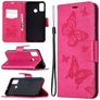 Mobigear Butterfly HONOR 9X Lite Klapphülle Portemonnaie - Pink