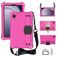 Mobigear HexStrap Samsung Galaxy Tab A9 (2023) EVA-Schaumstoff Backcover + Schultergurt - Pink