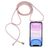 Mobigear Lanyard iPhone 11 Flexibles TPU Handykette - Transparent / Roségold