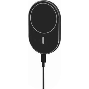 Mobigear Round MagSafe Autohalterung Lüftungsgitter Magnetisch Universal - Schwarz