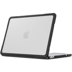 Mobigear Shockproof Pro MacBook Neo 13 Zoll (2026) Hardcase Hülle MacBook Case - Transparent / Schwarz - Model A3404