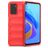 Mobigear Bumpy OPPO A76 Hülle Flexibles TPU Backcover - Rot