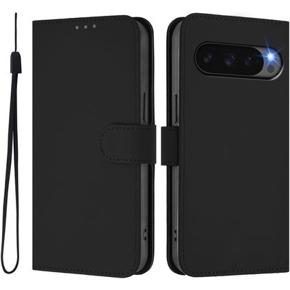 Mobigear Urban Wallet Google Pixel 10 Hülle Klapphülle Geldbörse - Schwarz