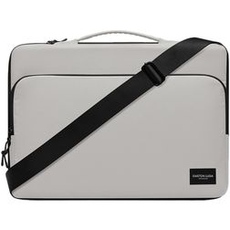 Gaston Luga Däsh Cushioned Laptop Aktentasche 16 Zoll Laptoptasche + Handgriff - Taupe