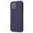 Mobigear Rubber Touch iPhone 12 Pro Silikon Hülle Backcover - Dunkelblau