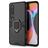 Mobigear Armor Ring Xiaomi Mi 10 Hülle Hardcase Backcover Stoßfest mit Ringhalter - Schwarz