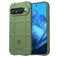 Mobigear Rugged Shield Google Pixel 9 Hülle Flexibles TPU Backcover Stoßfest - Grün