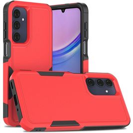 Mobigear Heavy Armor Samsung Galaxy A16 Hülle Hardcase Backcover Stoßfest - Rot
