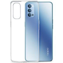Mobilize Gelly Durchsichtig OPPO Reno 4 5G Hülle Flexibles TPU Backcover - Transparent