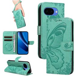 Mobigear Butterfly Google Pixel 10a Hülle Klapphülle Geldbörse - Grün