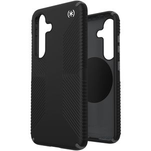 Speck Presidio2 Grip Magnet Samsung Galaxy S25 MagSafe Hülle Hardcase Backcover Stoßfest - Schwarz