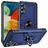 Mobigear Armor Ring Samsung Galaxy A24 Hülle Hardcase Backcover Stoßfest mit Ringhalter - Blau