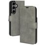Mobiparts Classic Wallet Samsung Galaxy S24 Hülle Klapphülle Geldbörse - Granite Grey