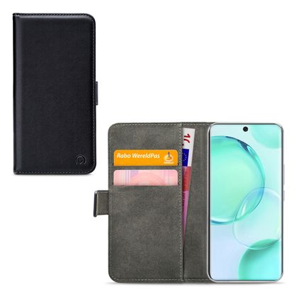 Mobilize Classic Gelly Wallet HONOR 50 Pro Klapphülle Portemonnaie - Schwarz